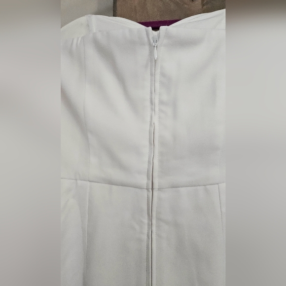 LILLY PULTIZER Kylo Strapless Skirted Romper In White. Size 2 NWT - Picture 15 of 16